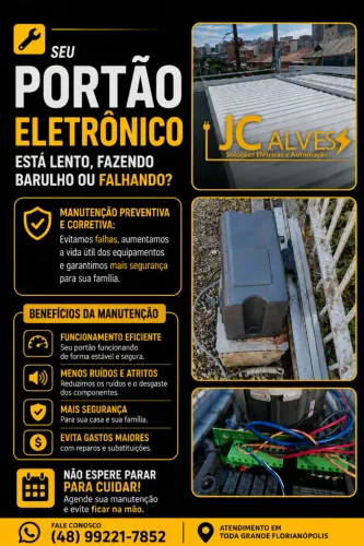 Instalação e Manutenção de Portão Eletrônico
