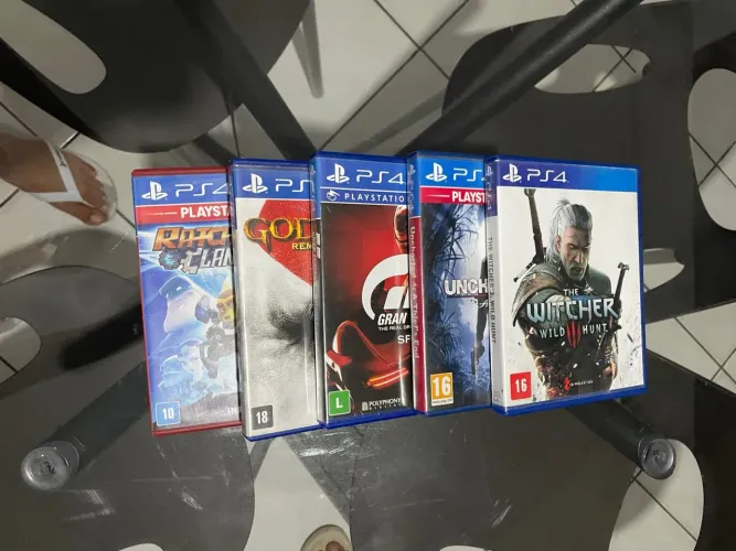 Lote jogos PS4