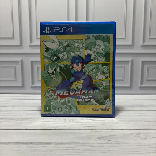 Megaman Legacy Collection PS4 Novo Lacrado
