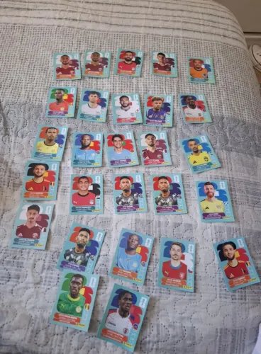 Figurinhas da copa a partir de R$ 1,25. Chame no chat e complete seu álbum.