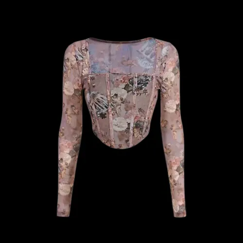Blusa de manga
