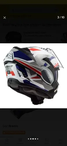 CAPACETE ls2 ff900 REVO TAM (56) NOVO.