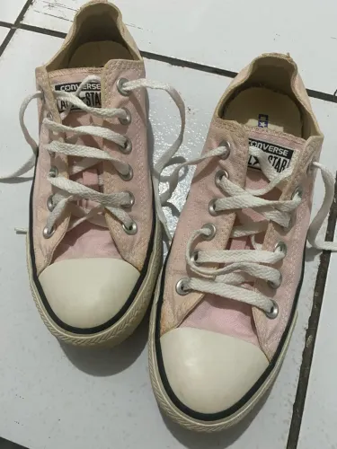 Tênis All Star original tamanho 36 - Rosa bebê