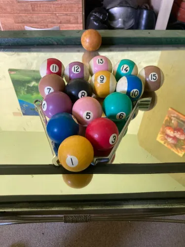 Bolas sinuca ótimo estado jogo completo 