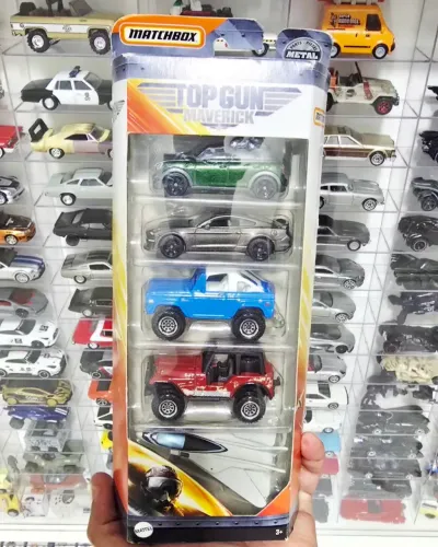 Matchbox Top Gun Maverick Com 5 Veiculos five pack