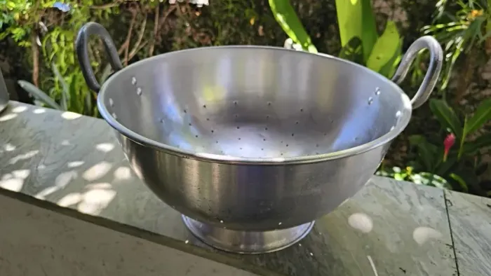 Escorredor de Macarrão N40 em alumínio 40 cm