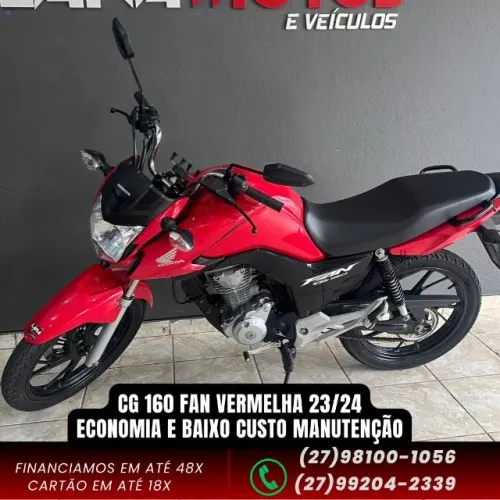 CG 160 FAN vermelha 23/24