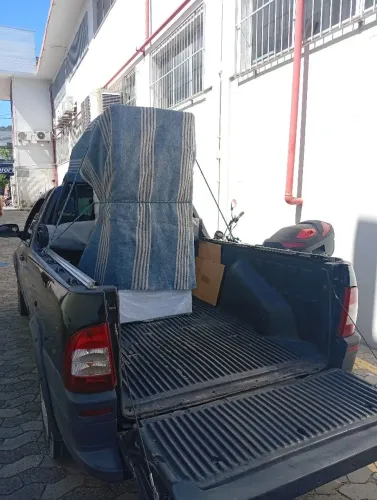 Frete recolher entulho ensacado
