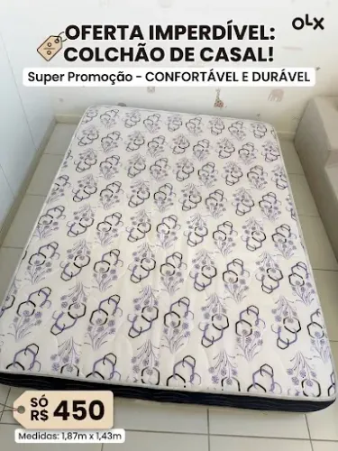 COLCHÃO DE CASAL