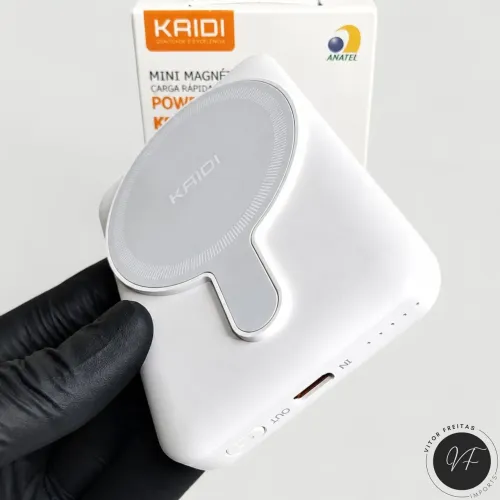 Carregador Magnético 5000mAh | Entrega Grátis em VCA 