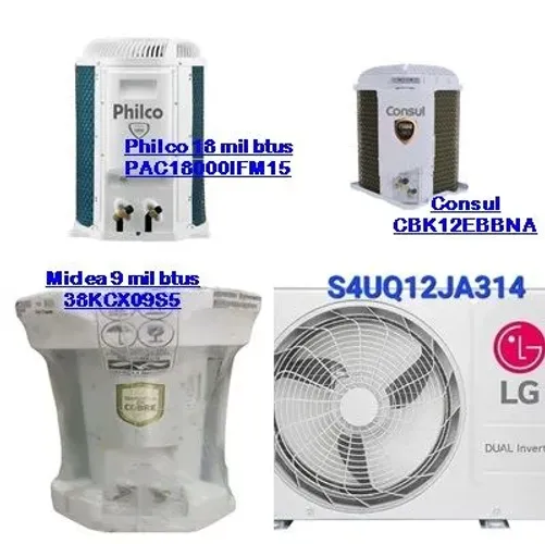 Gondensadoras novas sem uso.  A partir 