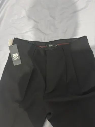 Calça alfaiataria preta masculina 46 NOVA