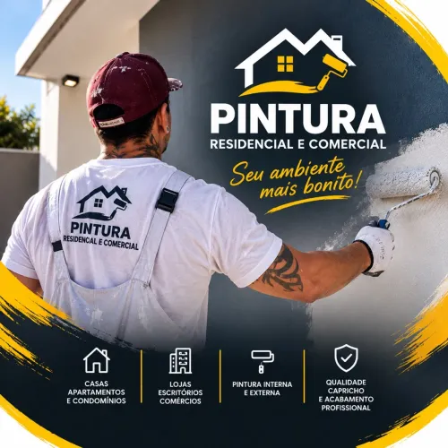 Pintura residência e comercial