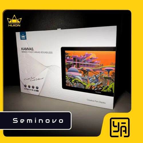 Huion Kamvas 22 | Excelente Estado | Kit Completo