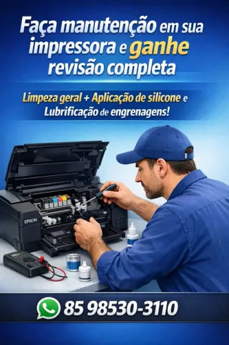 Conserto de impressoras com revisão grátis 