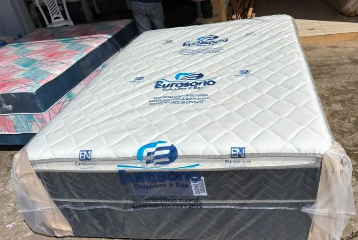Cama de Casal nova 100% espuma