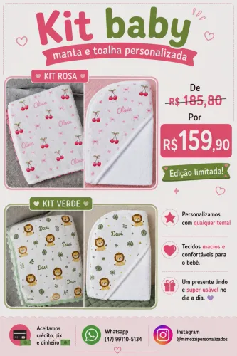 Kit baby personalizado 