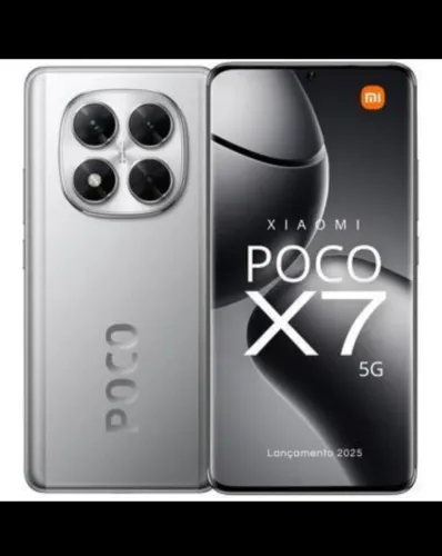 Na comprar do POCO X7 vai de brinde um relógio.