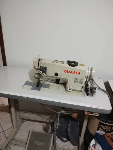 Máquina industrial 2 agulha yamata