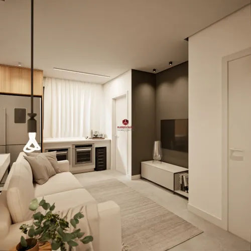 Apartamento com 3 quartos, sendo 1 suíte à venda no Carmem Residence, na Pedra Branca, em