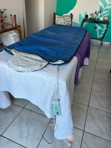 Manta térmica para fins estéticos