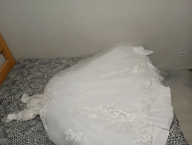 Vestido de noiva tamanho P