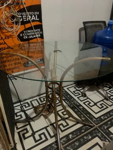 Mesa de vidro
