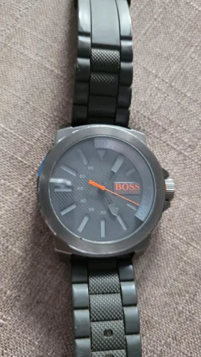 Relógio Hugo Boss Men's 1513004 Ultra Modern Black Silicone 46mm