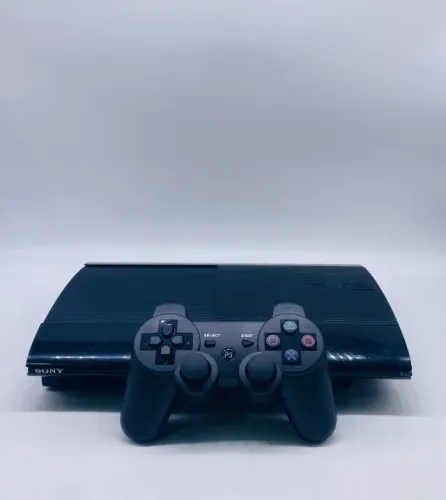 Play Station 3 Super Slim Usado 250GB Desb. HEN 4.92 Sem Caixa