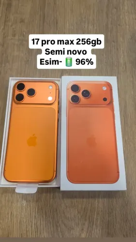 17 pro max 256gb laranja