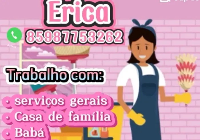 Faço faxina 