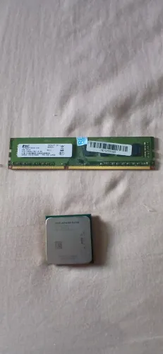 Processador + memória ram pc
