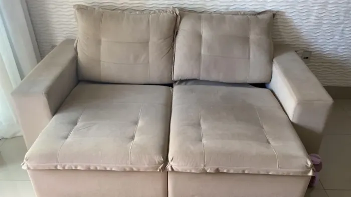 Sofá retrátil 2 lugares