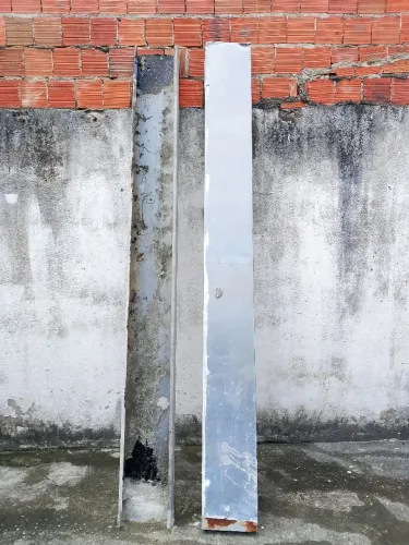 2 Calhas zincadas