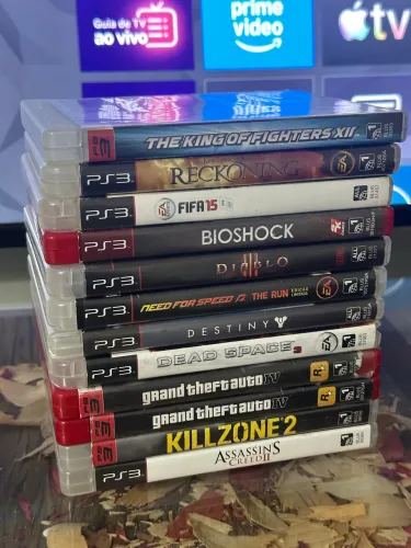 Lote jogos PlayStation 3