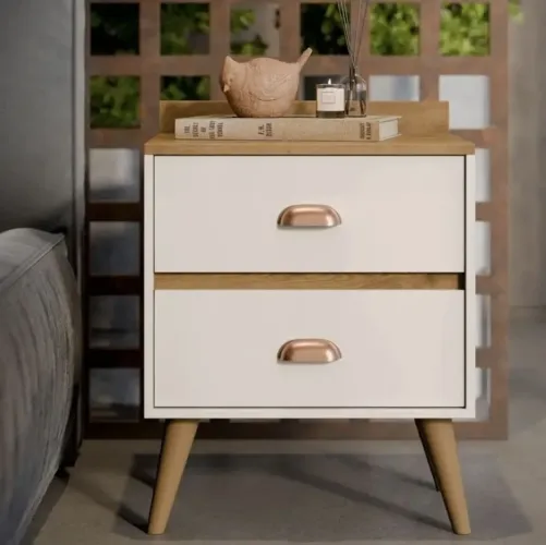 Mesa de cabeceira retro