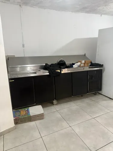 Condimentadora geladeira inox pizza e burger 