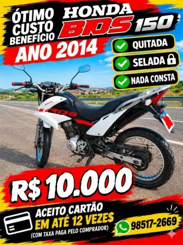 Vendo Bros 150 ano 2014
