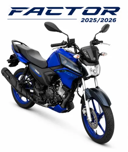 LOCAÇÃO DE MOTOS NOVAS MODELO FACTOR 25/26