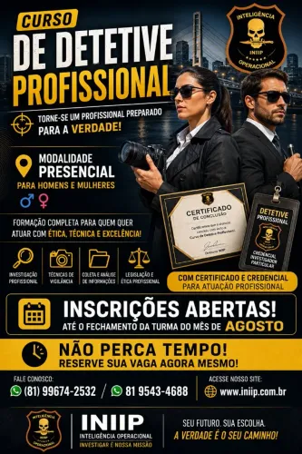 Curso de Detetive Profissional 