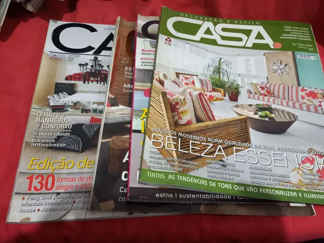 REVISTAS RETRO DECORAÇÃO
