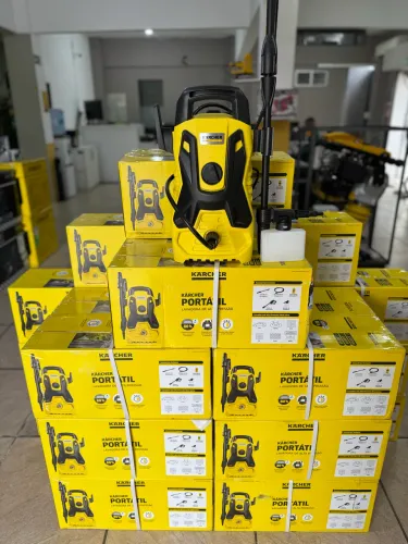 Lavadora Lava Jato de Alta Pressão 1500psi C/ Acessórios - Karcher (Novo)