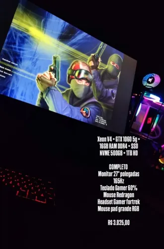 Pc Gamer, várias configurações a pronta entrega!!