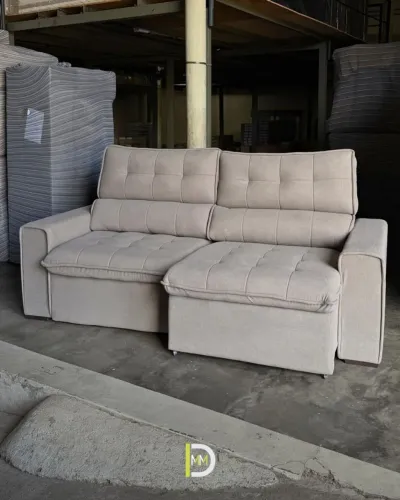 Sofá Toronto Retrátil e Reclinável ( Tamanho 250x140)