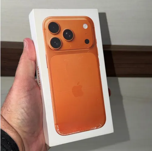 Iphone 17 Pro Max 256gb Cor LARANJA Novo Lacrado !