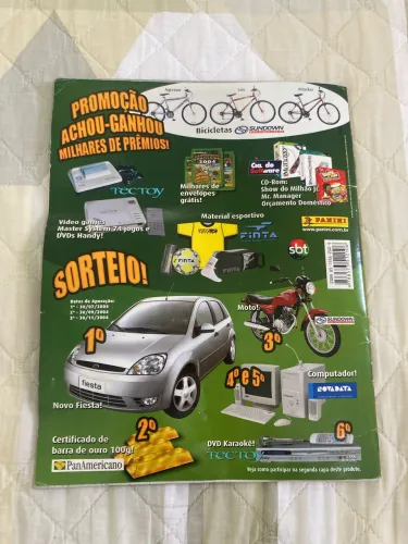 Album de Figurinhas Brasileirão 2004 - Incompleto faltam 6