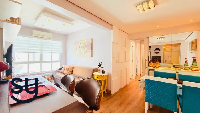 SYMPOU VENDE Porteira Fechada!!! Apartamento de 3 dormitórios, 1 suíte e 1 vaga Totalmente