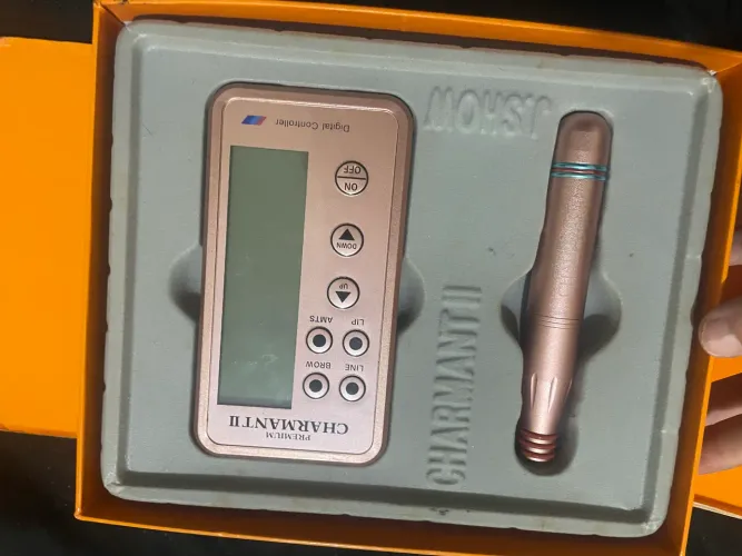 Dermógrafo Charmant II - Rose Gold - funcionando perfeitamente