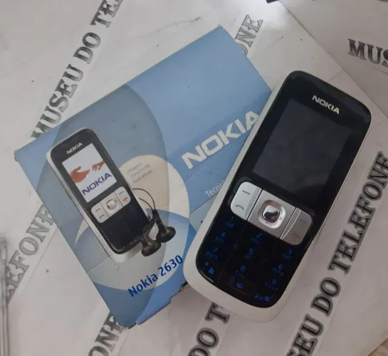 Nokia 2630 celular antigo fino RELIQUIA na caixa original 