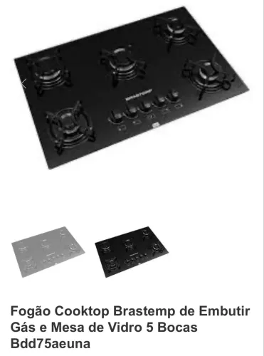 Cooktop Brastemp